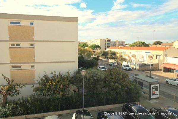 Balaruc-les-Bains (34540) T2 d'environ 27 m2 + Terrasse 5 m2 au 2eme et dernier étage + garage au cœur du centre-ville de Balaruc-Les-Ba