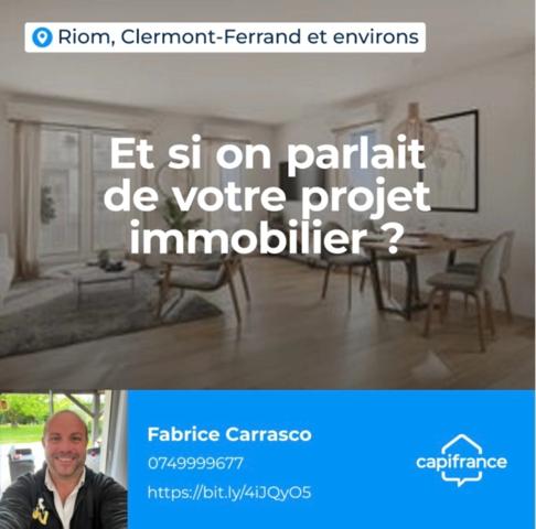 Clermont-Ferrand (63) Croix de Neyrat, Maison familiale avec 4 chambres, garage et jardin à réinventer selon vos envies