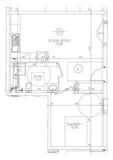 Appartement 2 pièces - 44100 Nantes -  PROCE