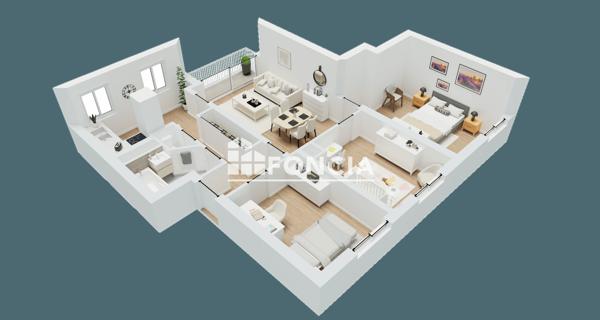 À vendre Appartement 4 pièces 66.2 m² - Le Plessis-robinson 92350