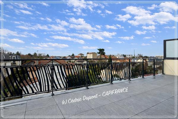 Appartement à vendre 4 pièces 100m2 - LE PERREUX SUR MARNE (94) - Dernier étage terrasse - Parking