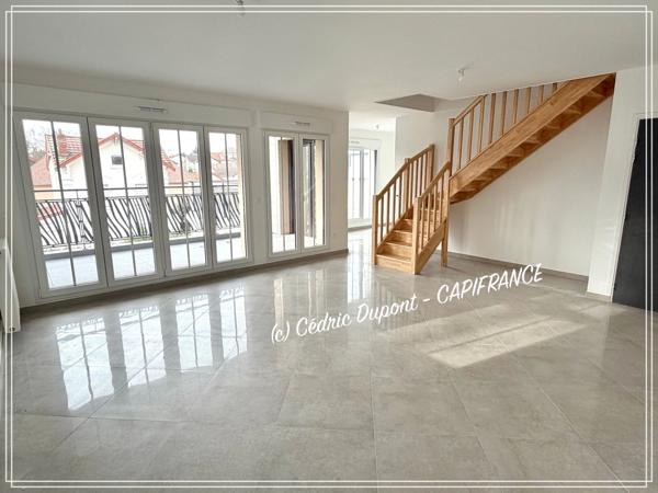 Appartement à vendre 4 pièces 100m2 - LE PERREUX SUR MARNE (94) - Dernier étage terrasse - Parking