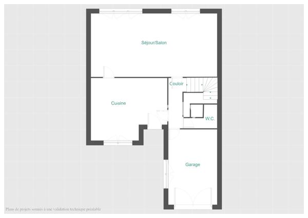 Maison
         5 pièces
        - 95 m² Exclusivité 149 500 € *