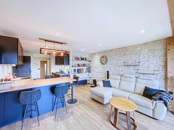 SUPERBE appartement, refait à neuf en 2023, vendu meublé, mobilier et cuisine de haute qualité