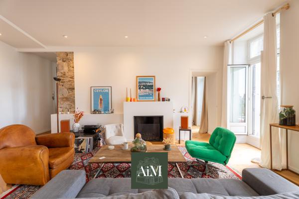 Appartement de caractère rénové à vendre – Centre-ville de Vannes (56000)