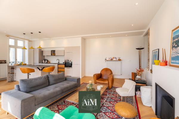 Appartement de caractère rénové à vendre – Centre-ville de Vannes (56000)
