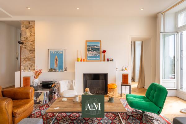 Appartement de caractère rénové à vendre – Centre-ville de Vannes (56000)