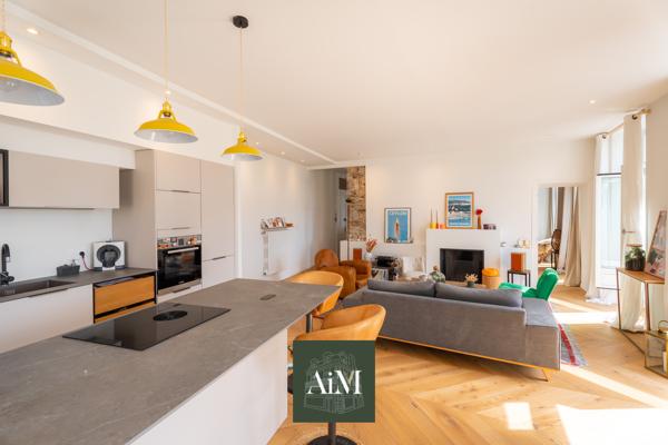 Appartement de caractère rénové à vendre – Centre-ville de Vannes (56000)