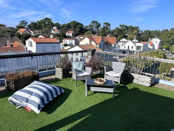 SAINT-PALAIS-SUR-MER, APPARTEMENT AVEC ROOFTOP ET APERÇU MER