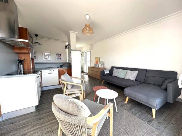 SAINT-PALAIS-SUR-MER, APPARTEMENT AVEC ROOFTOP ET APERÇU MER