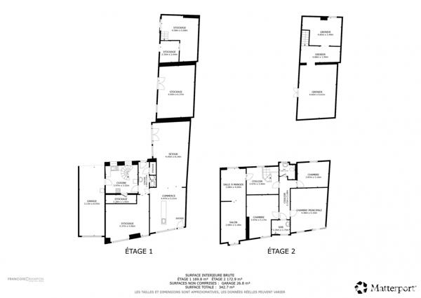Immeuble à vendre 203 m² Bégrolles-en-Mauges