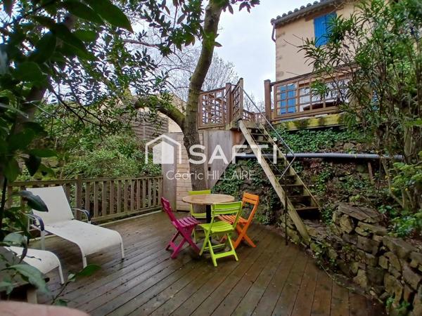 Maison entièrement rénovée avec cave et jardin