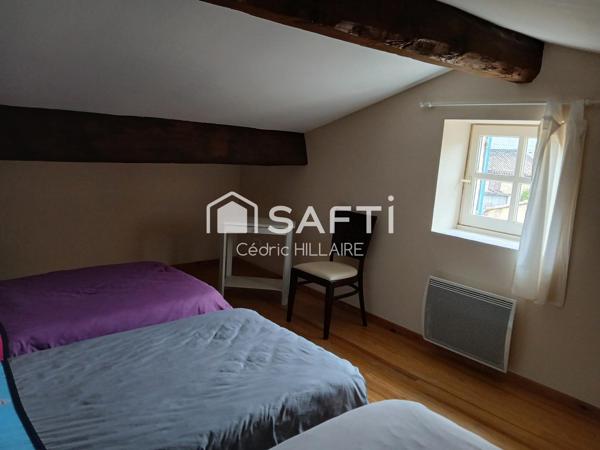 Maison entièrement rénovée avec cave et jardin