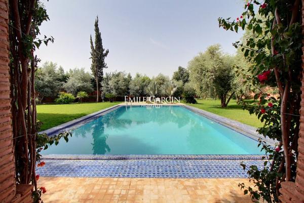 À vendre propriété au coeur de la palmeraie à Marrakech