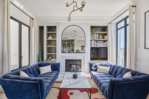 À VENDRE - Appartement - Terrasse - Paris - 75001 - Palais Royal - Marché Saint-Honoré - 2 pièces - 1 chambre - 52 m²