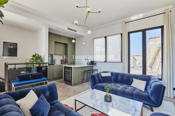 À VENDRE - Appartement - Terrasse - Paris - 75001 - Palais Royal - Marché Saint-Honoré - 2 pièces - 1 chambre - 52 m²