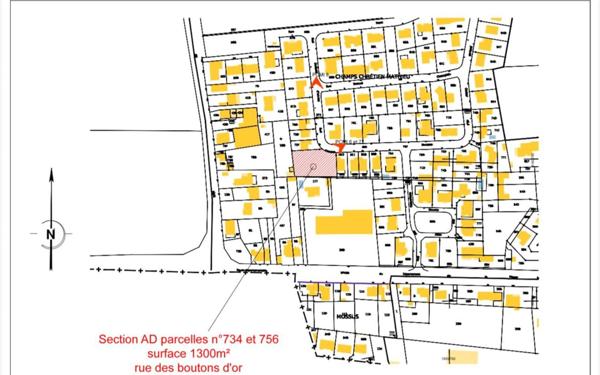 Terrain à vendre    Chanteheux