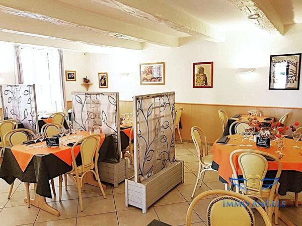 Hôtel restaurant (Fonds de commerce et droit au bail ) avec licence 3.