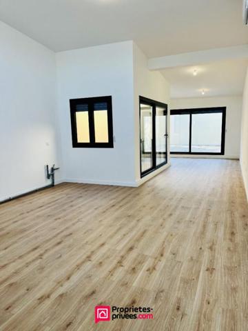 Loft industriel T4 neuf 182m², terrasse 46m², piscine, centre-ville