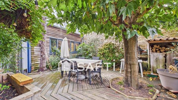 Quartier St Nicolas, 4 chambres, jardin, garage,