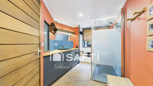 Quartier St Nicolas, 4 chambres, jardin, garage,