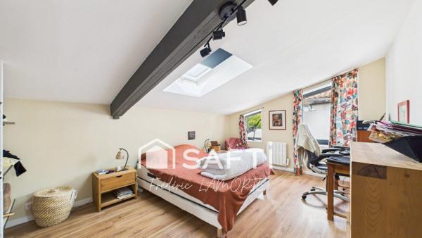 Quartier St Nicolas, 4 chambres, jardin, garage,