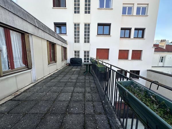 Malakoff hypercentre - Studio 39.58 m2 avec terrasse 24 m2