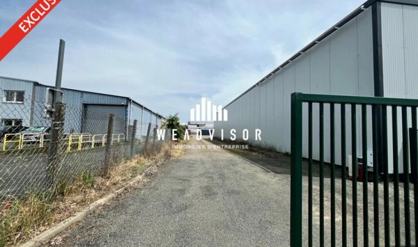 EXCLUSIVITE - À LOUER : TERRAIN DE STOCKAGE DE 2000 m² - Z.I. SUD LE MANS