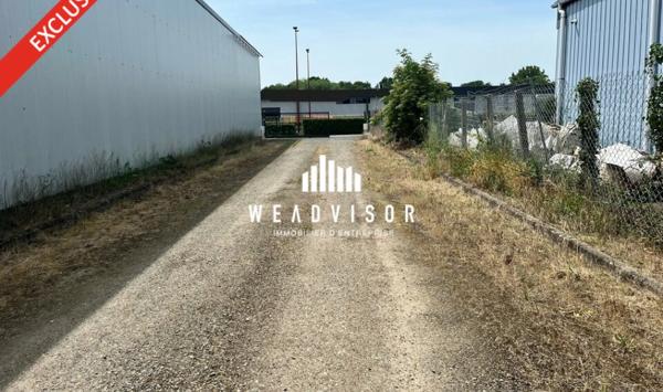 EXCLUSIVITE - À LOUER : TERRAIN DE STOCKAGE DE 2000 m² - Z.I. SUD LE MANS