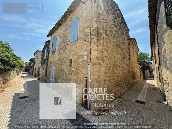 Maison à vendre à Villevieille dans le Gard (30250), ref : 1003 / 365   
coeur de village