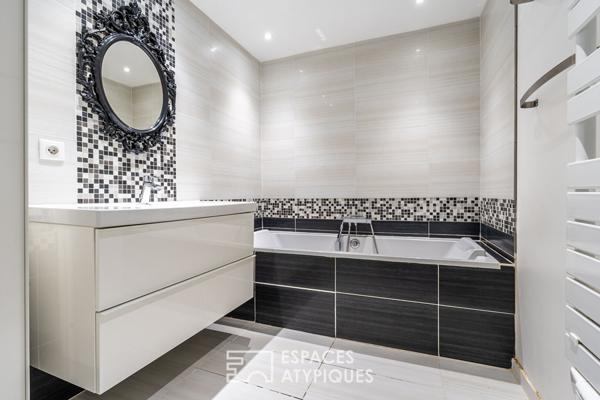 Maison en pierres dorées et sa vue imprenable