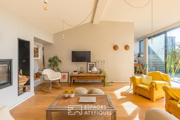 Loft familial avec terrasse aux Chartrons