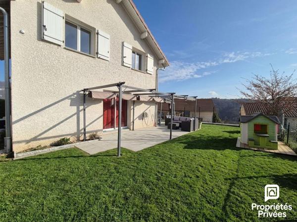 Maison individuelle récente 127 m² - 4 chambres  - Jardin - Garage/Stationnement - Proche Valserhône et Genève - Grésin (Leaz)
