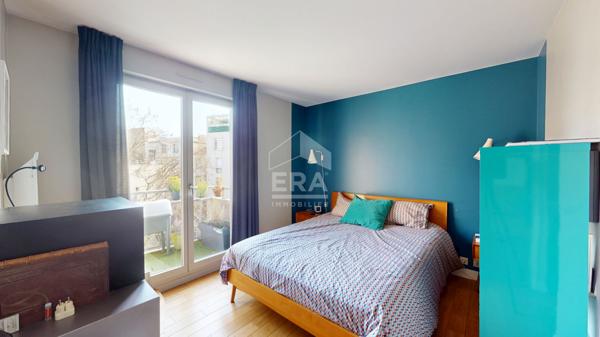 Appartement Paris 3 pièces 71.50 m2 avec balcons