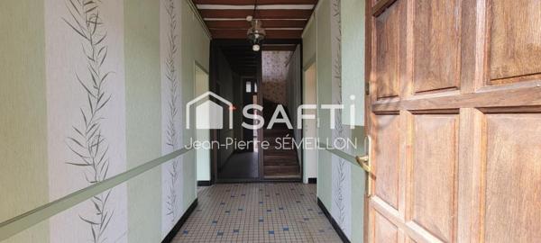 Maison 185 M² cour intérieure, 4 chambres, dépendance