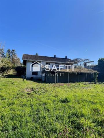 2400m2 de terrain, une vraie opportunité à rénover à Sciez