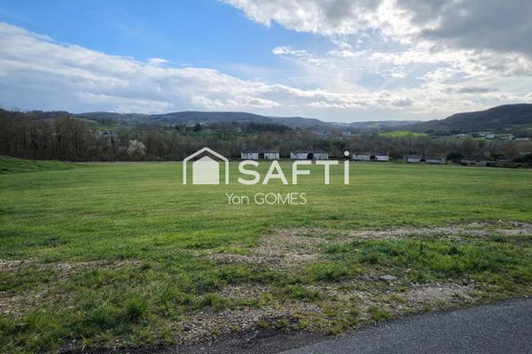 Terrain constructible idéal à Penne-d’Agenais