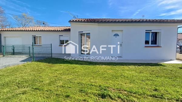 Maison récente de plain-pied avec 3 chambres + garage - Quartier recherché d'Albi !