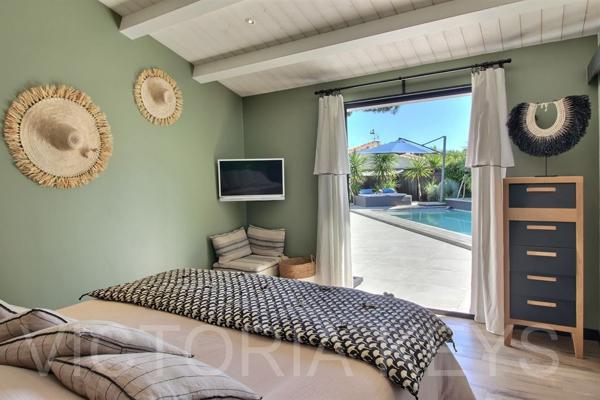 Villa à vendre avec piscine - Le Bois Plage en Ré