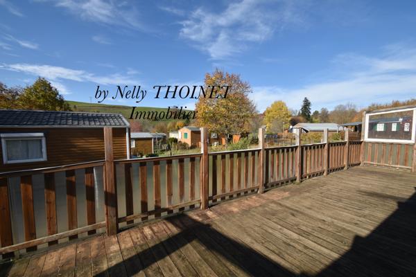 Besse-et-Saint-Anastaise (63610) Dépt.63 Proche SUPER BESSE, MOBIL HOME, 40m2, terrasse et terrain de 273m2