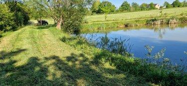 Terrain de loisirs - Bois - Etang à vendre à Entrammes en Mayenne (53260), ref : 53005-2091