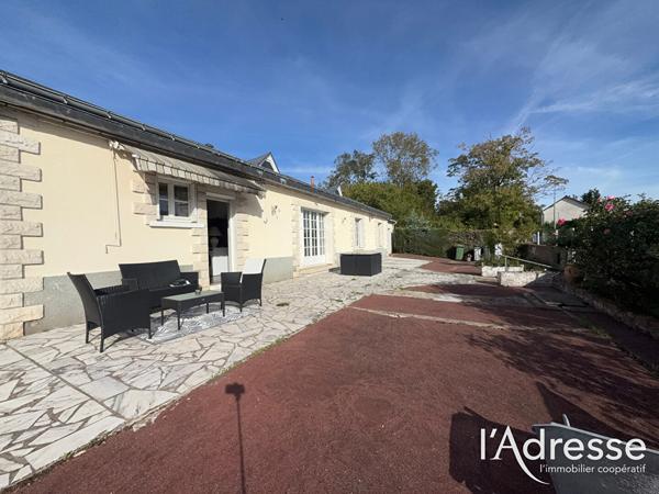 SAINT-AVERTIN - CANGÉ - Maison à rénover 90 m² avec terrain de 760 m², garages