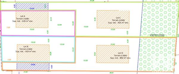 Terrain à vendre 420 m² Corbeil-Essonnes