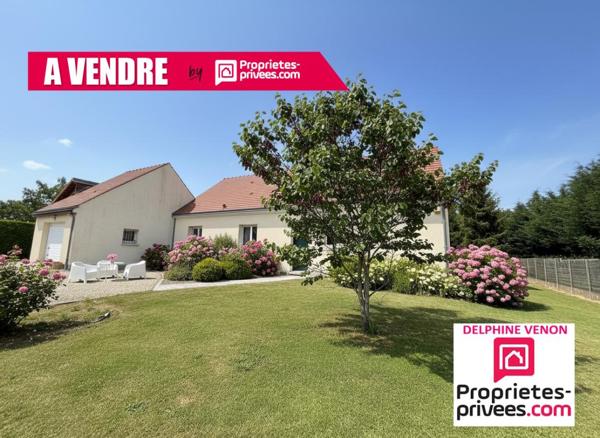 Maison 5 chambres sur un terrain de 1530 m² à Châteauneuf Sur Loire à 2 pas des bords de loire