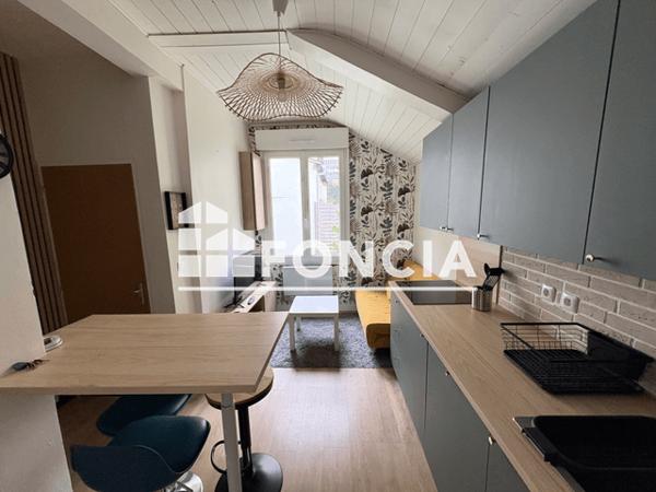 Location Studio meublé 20.53 m² - Rennes 35000