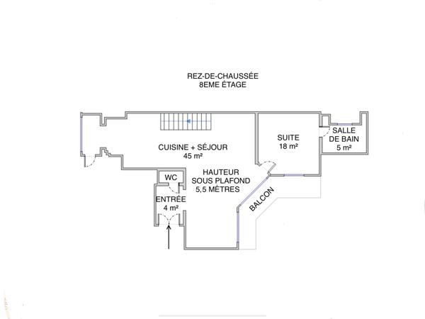 Appartement 4 pièces - 110 m² Exclusivité efficity