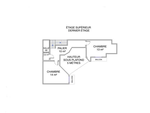Appartement 4 pièces - 110 m² Exclusivité efficity