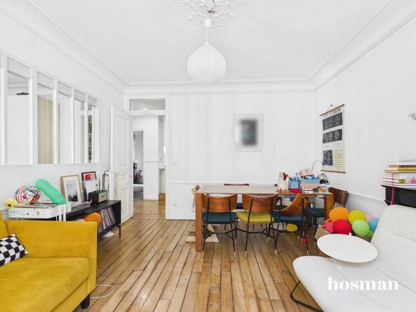 Appartement 4 pièces 65 m² - Lumineux et bien agencé - Rue Chevreul, Paris 11e