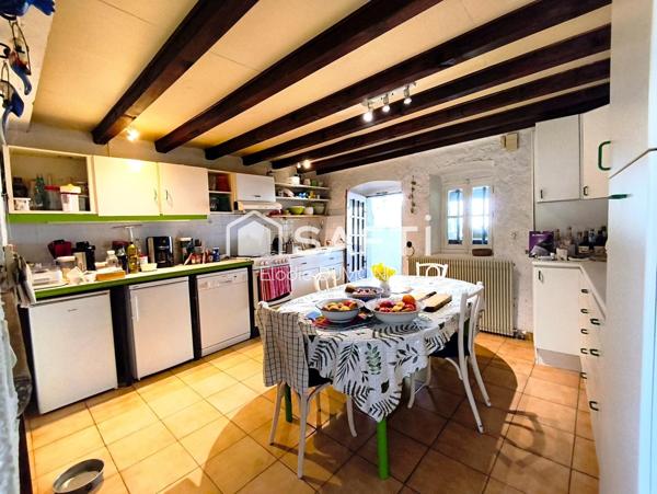 Très belle maison en pierre d'une surface habitable de 174 m2 avec terrain arboré de 2060 m2