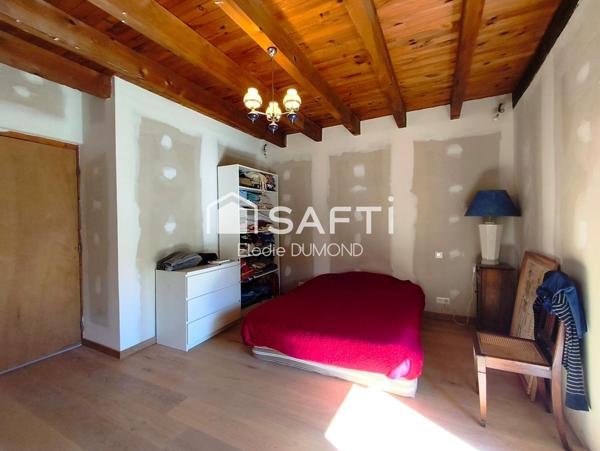 Très belle maison en pierre d'une surface habitable de 174 m2 avec terrain arboré de 2060 m2